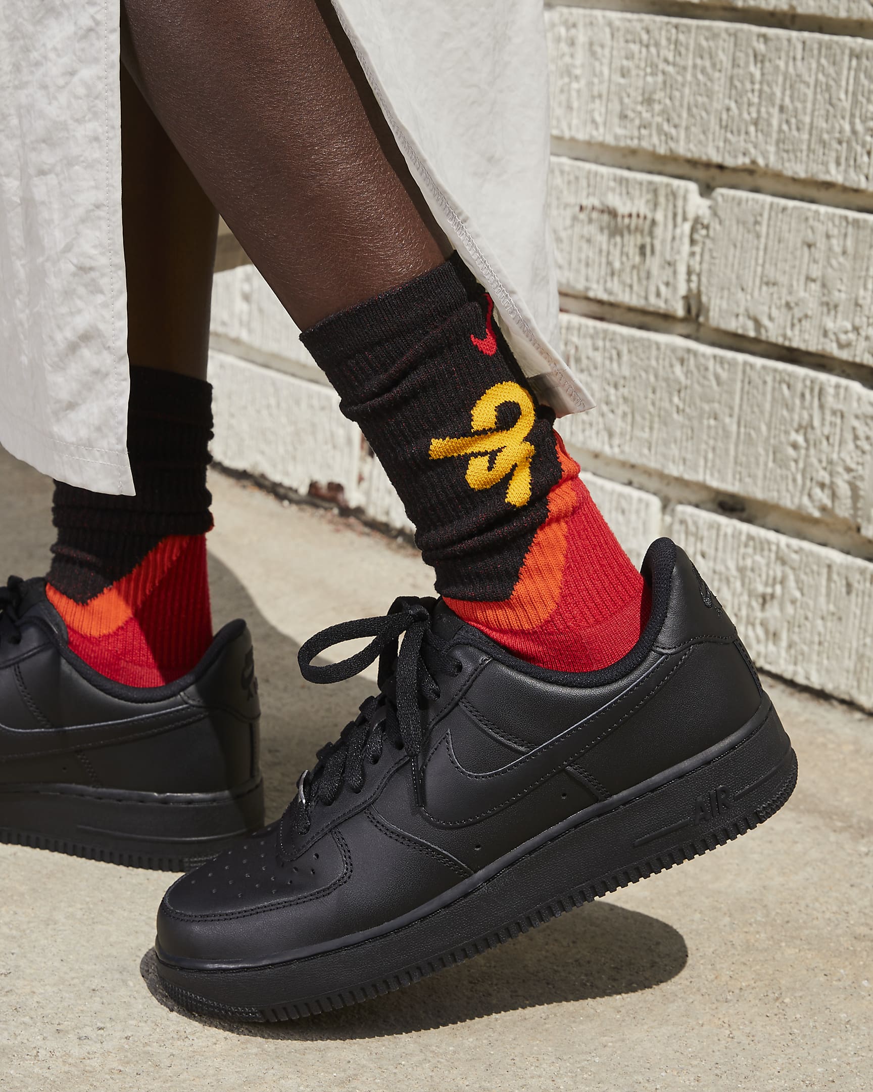Nike Air Force 1 Low Black Sneakers - Image 9
