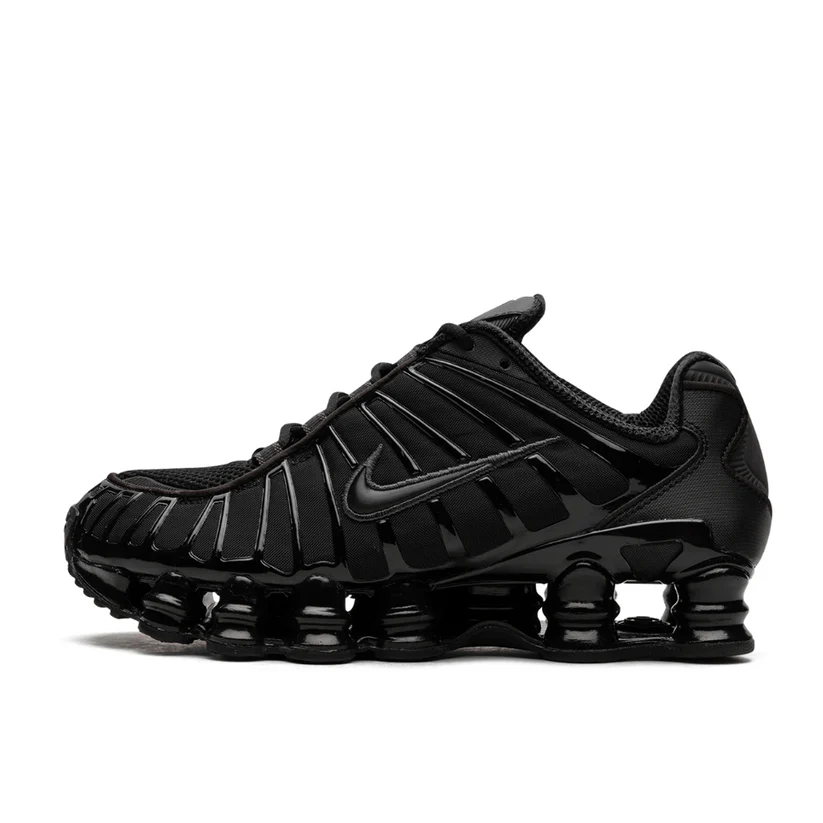 Nike Shox TL Black / Max Orange - Image 4
