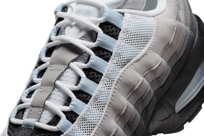 Nike Air Max 95 OG Black/Blue Tint/White/Medium Grey - Image 6
